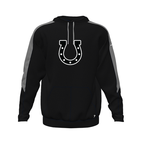 [CUS-DFW-HOOD-FLC-LSL-BLK-YXS-LOGO2] Hoodie (Youth XS, Black, Logo 2)