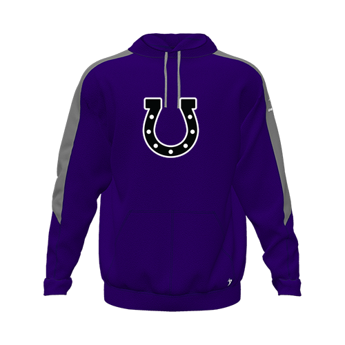 [CUS-DFW-HOOD-FLC-LSL-PUR-YXS-LOGO2] Hoodie (Youth XS, Purple, Logo 2)