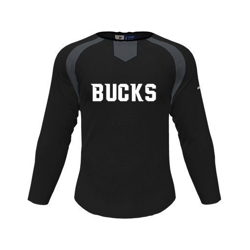 [CUS-DFW-PULL-FLC-CNK-LSL-BLK-YS-LOGO3] Pullover (Youth S, Black, Logo 3)