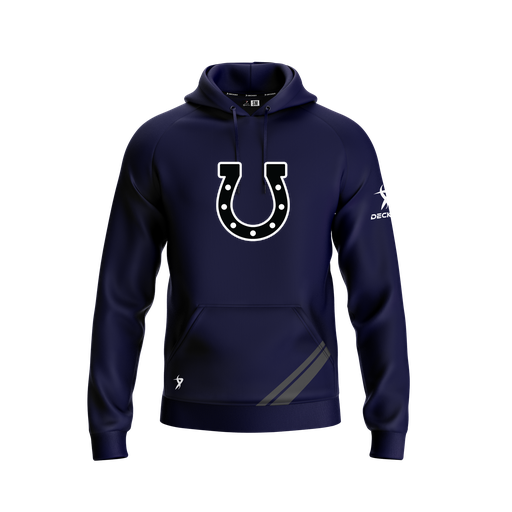 [FOLHSMNV-YXS-LOGO2] Decker Summit Hoodie (Youth XS, Navy, Logo 2)