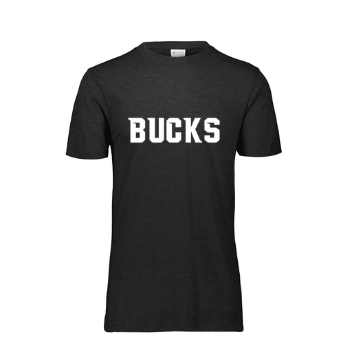 [FTSCUBBK-AS-LOGO3] Decker Men's Tri-Blend T-Shirt - Short Sleeve (Adult S, Black, Logo 3)