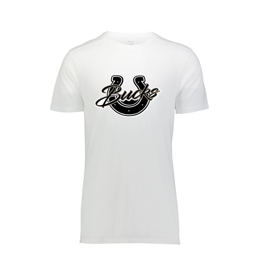 [FTSCUBWH-YS-LOGO1] Decker Youth Tri-Blend T-Shirt - Short Sleeve (Youth S, White, Logo 1)