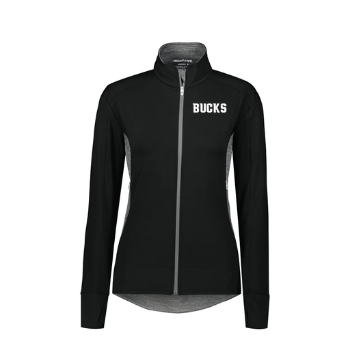 [371263.H70.S-LOGO3] Girls FreeForm Jacket (Female Youth S, Black, Logo 3)