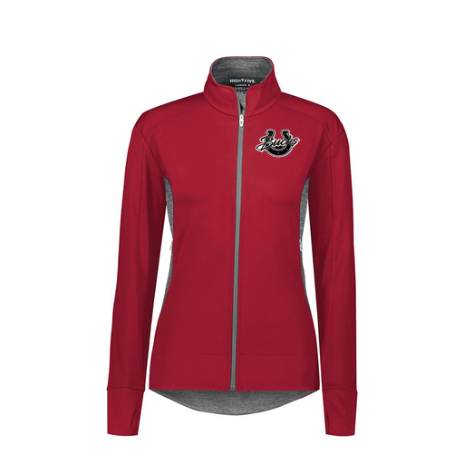 [371263.H72.S-LOGO1] Girls FreeForm Jacket (Female Youth S, Red, Logo 1)