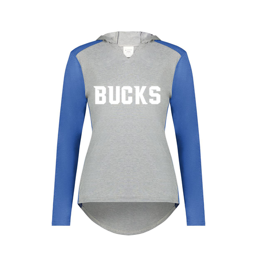 [6902.28V.XS-LOGO3] Ladies Vintage Hoodie (Female Adult XS, Royal, Logo 3)