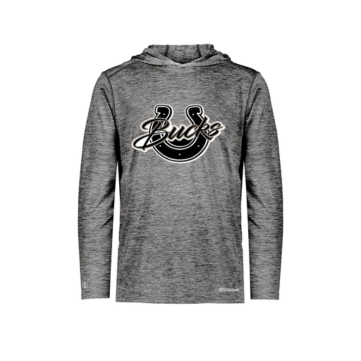 [FOLHCGBK-AS-LOGO1] Decker Men's Charge Hoodie (Adult S, Black, Logo 1)