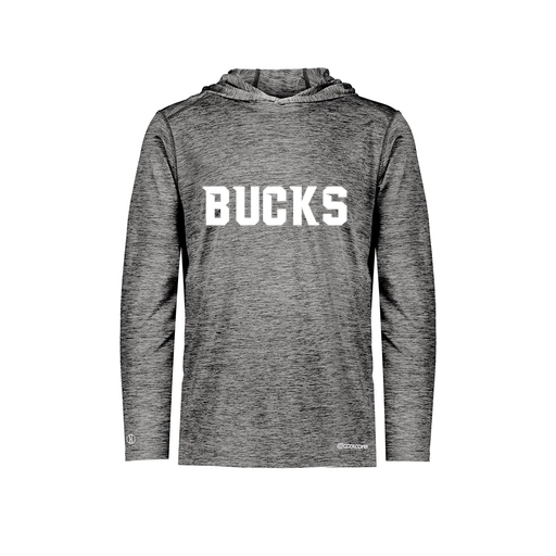 [FOLHCGBK-AS-LOGO3] Decker Men's Charge Hoodie (Adult S, Black, Logo 3)