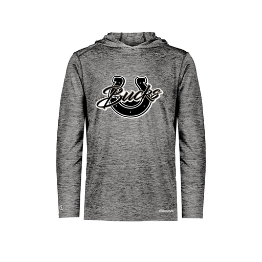 [FOLHCGBK-YS-LOGO1] Decker Youth Charge Hoodie (Youth S, Black, Logo 1)