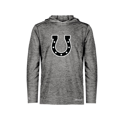 [FOLHCGBK-YS-LOGO2] Decker Youth Charge Hoodie (Youth S, Black, Logo 2)