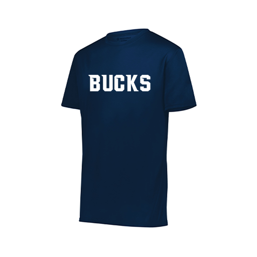 [222818.065.S-LOGO3] Men's Movement Dri Fit Shirt (Adult S, Navy, Logo 3)