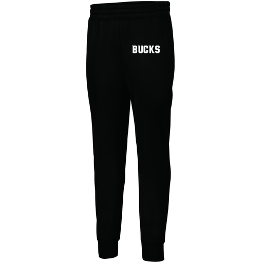 [5566.080.XS-LOGO3] Men's PERFORMANCE FLEECE JOGGER (Adult XS, Black, Logo 3)
