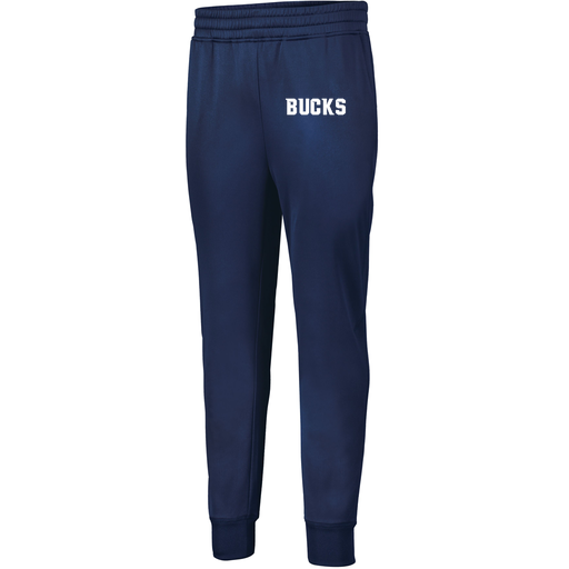 [5566.065.XS-LOGO3] Men's PERFORMANCE FLEECE JOGGER (Adult XS, Navy, Logo 3)