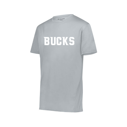 [222819.099.XXS-LOGO3] Youth Movement Dri Fit Shirt (Youth XXS, Silver, Logo 3)