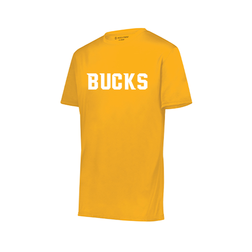 [222819.025.XXS-LOGO3] Youth Movement Dri Fit Shirt (Youth XXS, Athletic Gold, Logo 3)