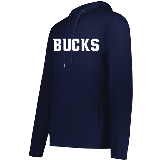 [222698.065.S-LOGO3] YOUTH VENTURA THIN KNIT HOODIE (Youth S, Navy, Logo 3)