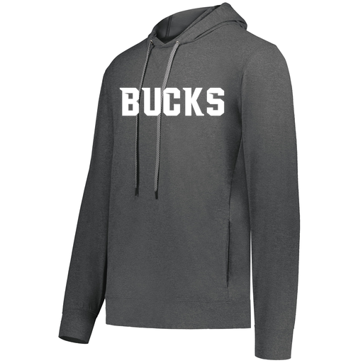 [222698.E83.S-LOGO3] YOUTH VENTURA THIN KNIT HOODIE (Youth S, Gray, Logo 3)